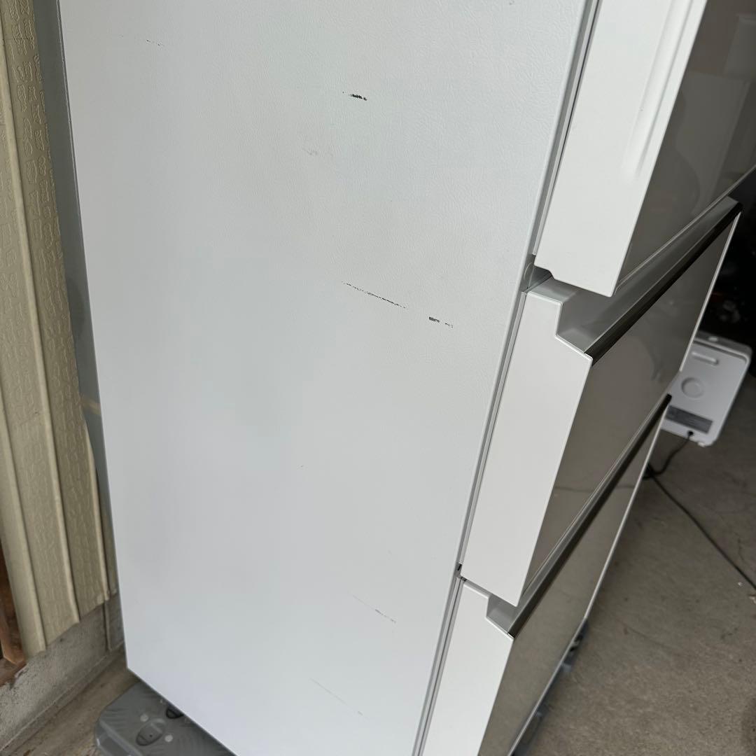 三菱 冷蔵庫 330L 右開き 3ドア ホワイト MR-CG33TE 2019年