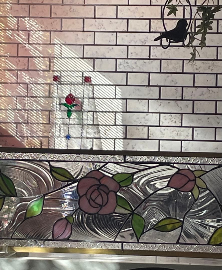 お値下げステンドグラス　パネル