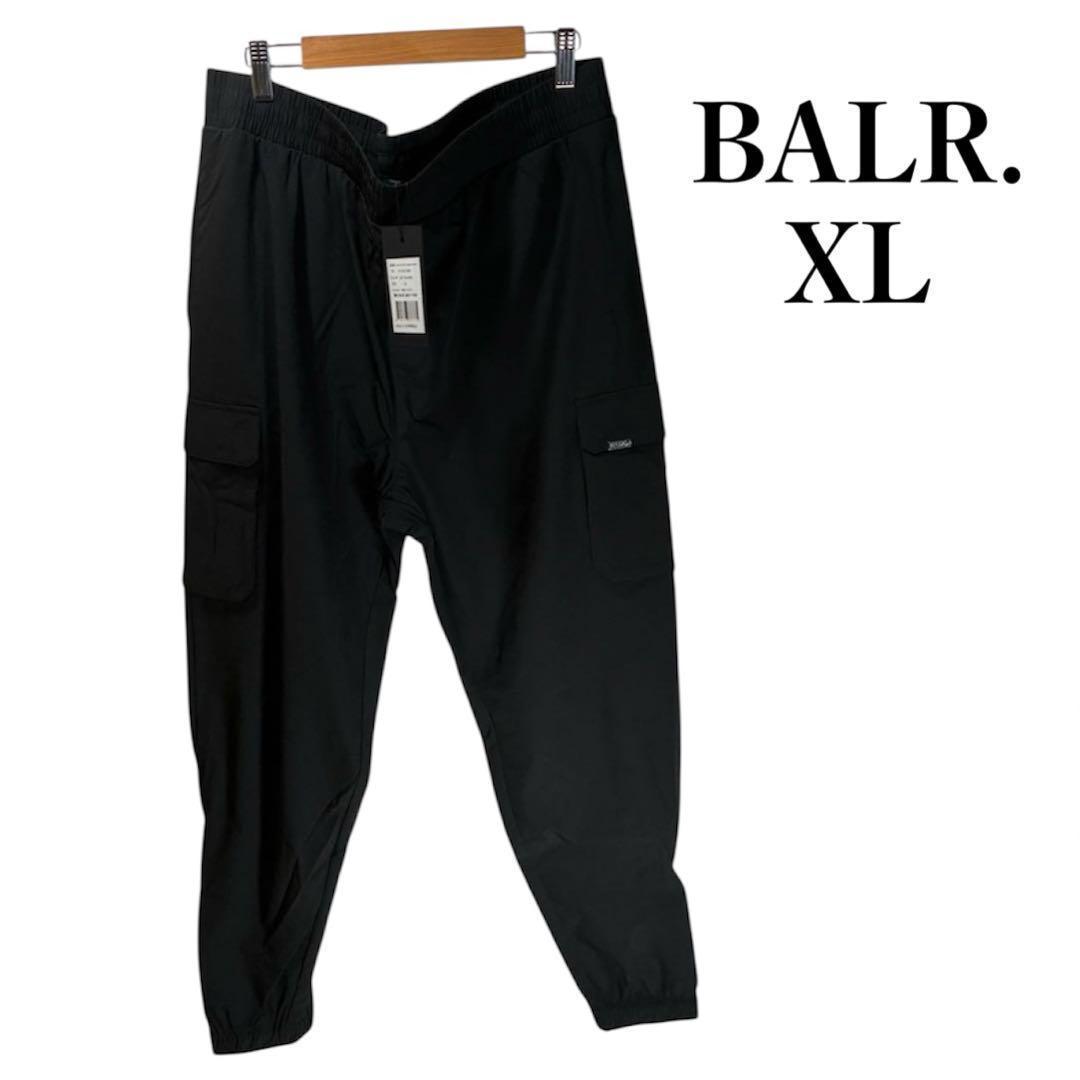 【新品タグ付き 】BALR．カーゴパンツ ブラック XL TECH CUFFED