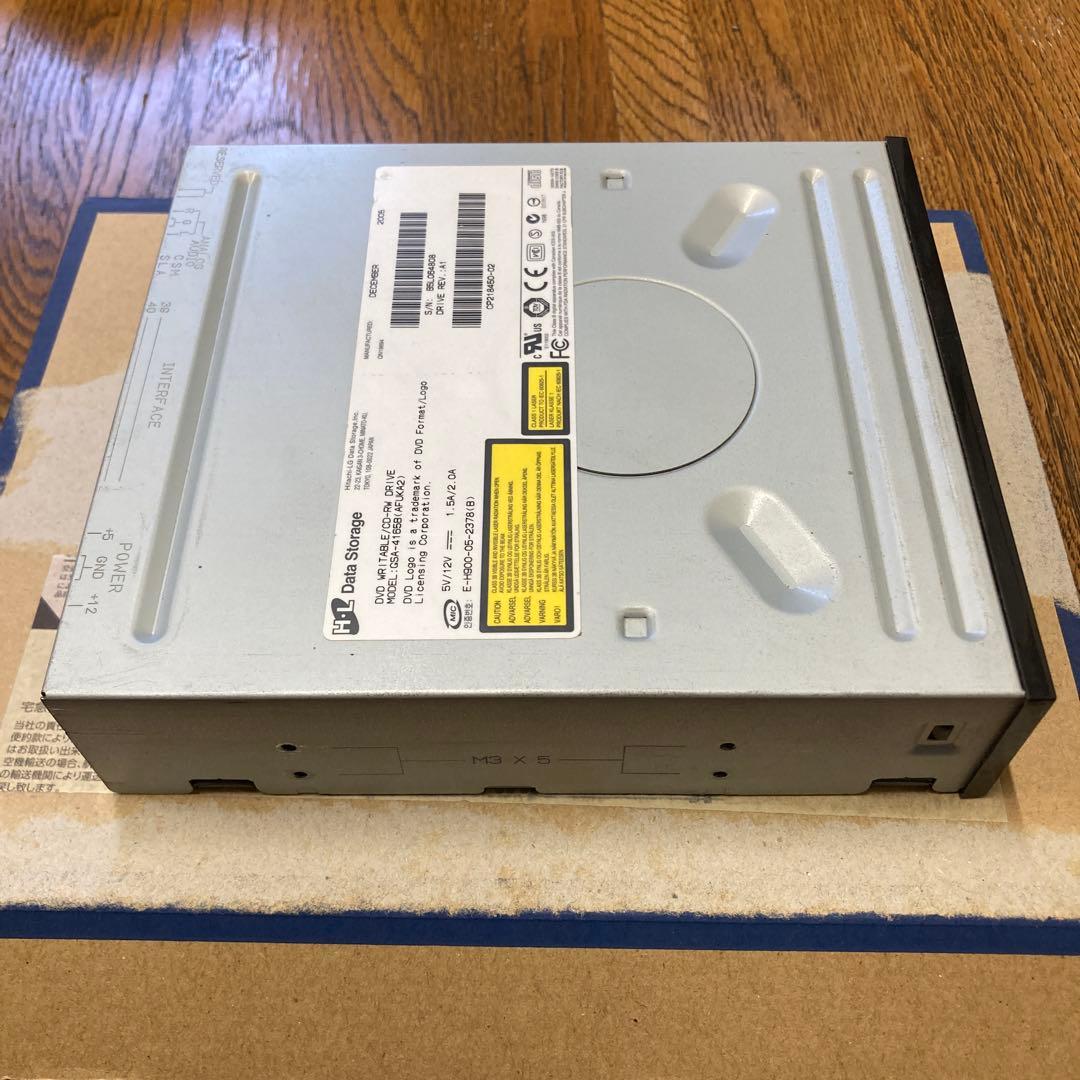 Hitachi-LG GSA-4165B DVD書き込み/ CD-RWドライブ