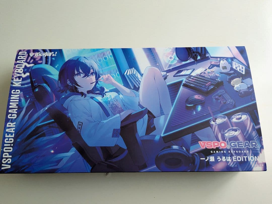 ぶいすぽっ！ ゲーミングキーボード 一ノ瀬うるは