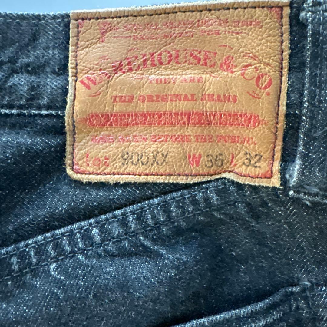 ウエアハウス 900XX 先染めブラック501XX 36インチ