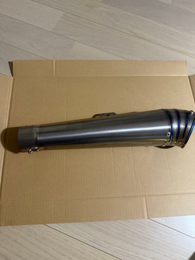 ナイトロレーシング ハーフポリッシュ コニカルチタンサイレンサー V-III