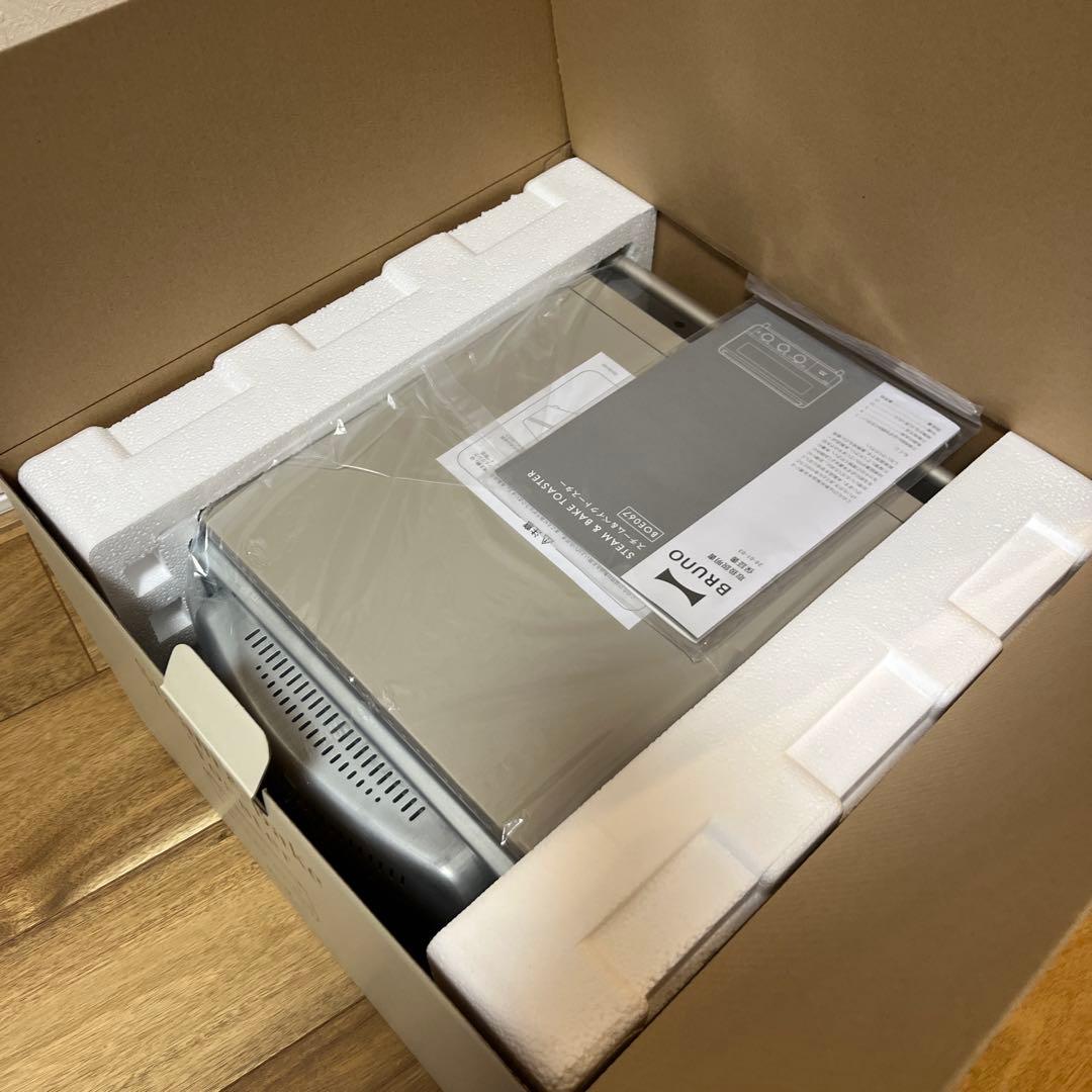 BRUNO 4枚焼き　Steam＆Bakeトースター　グレージュ