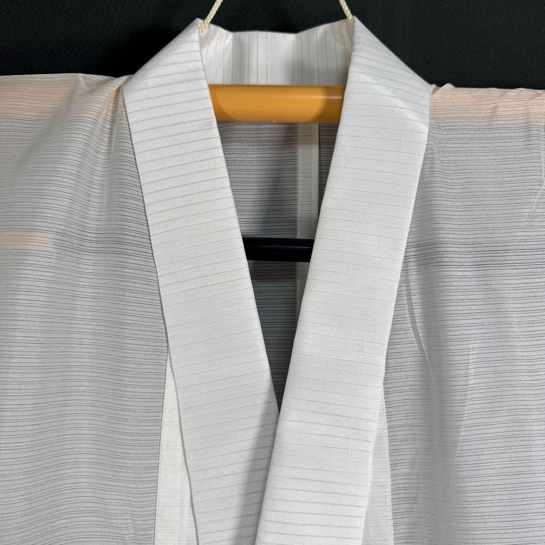 2835★英　はなぶさ★夏　絽　長襦袢★ゆったりめ★極美品★洗える★夏着物に★