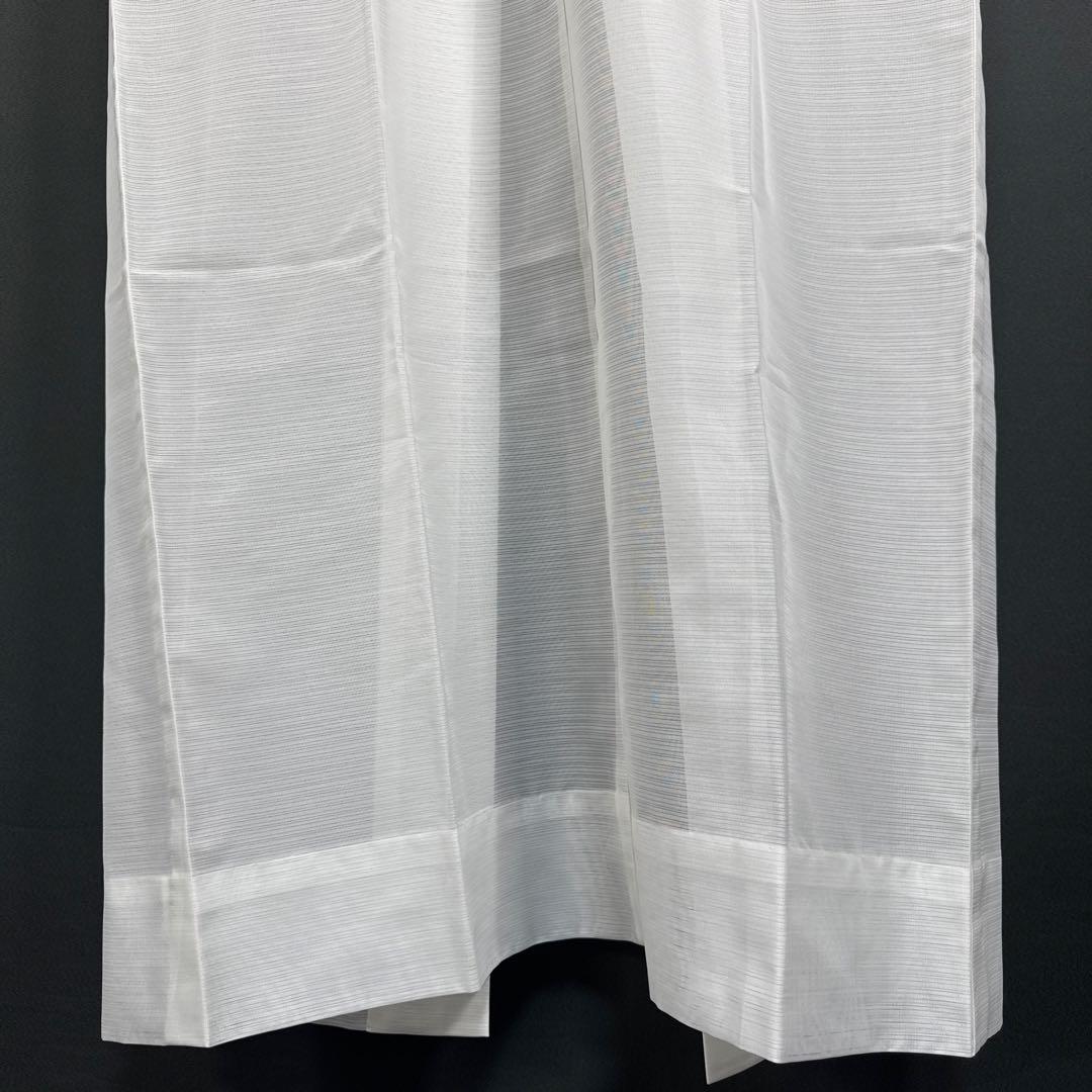 2835★英　はなぶさ★夏　絽　長襦袢★ゆったりめ★極美品★洗える★夏着物に★