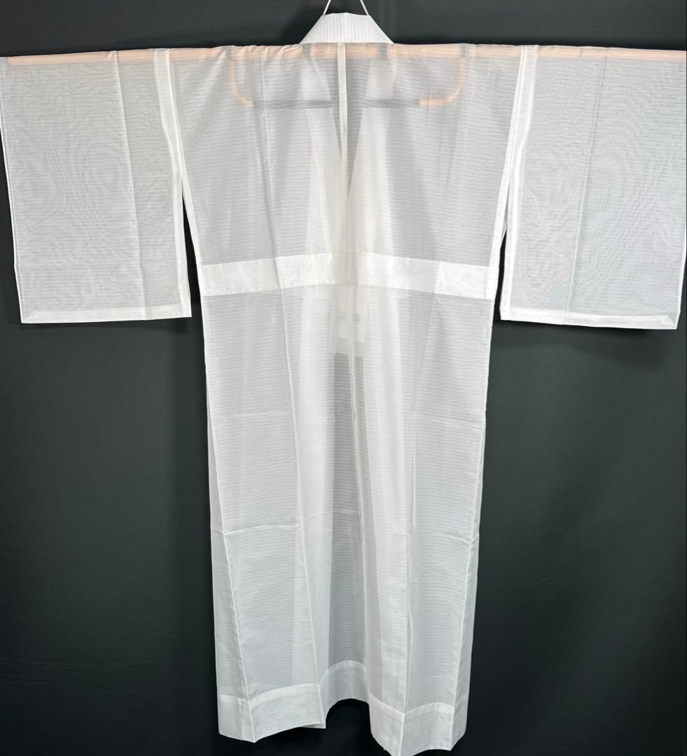 2835★英　はなぶさ★夏　絽　長襦袢★ゆったりめ★極美品★洗える★夏着物に★