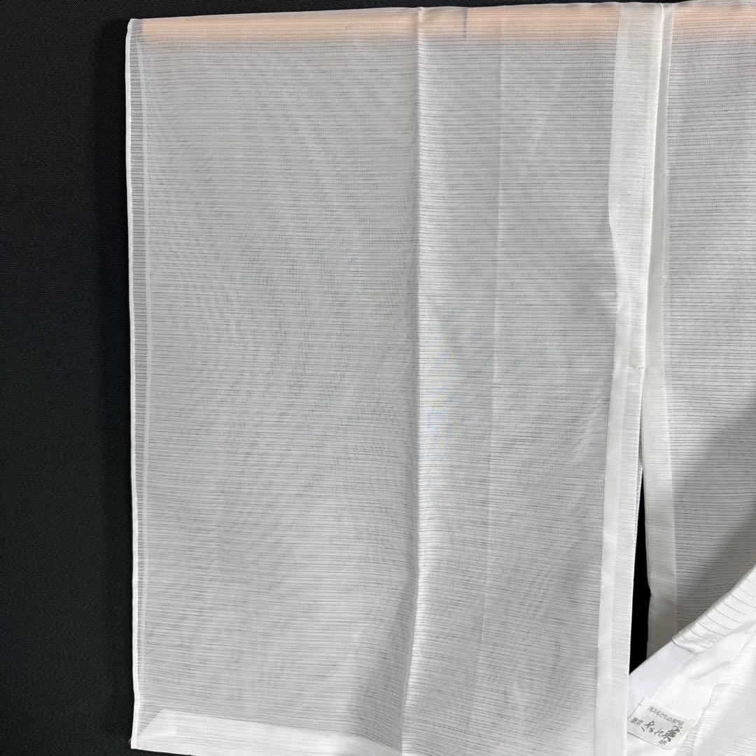 2835★英　はなぶさ★夏　絽　長襦袢★ゆったりめ★極美品★洗える★夏着物に★