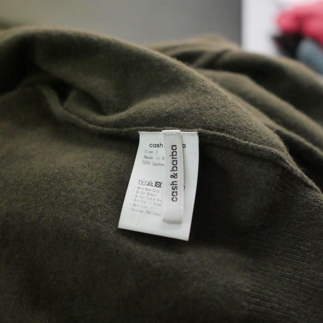Cash&Barba モンゴリアンカシミヤセットアップ size 3