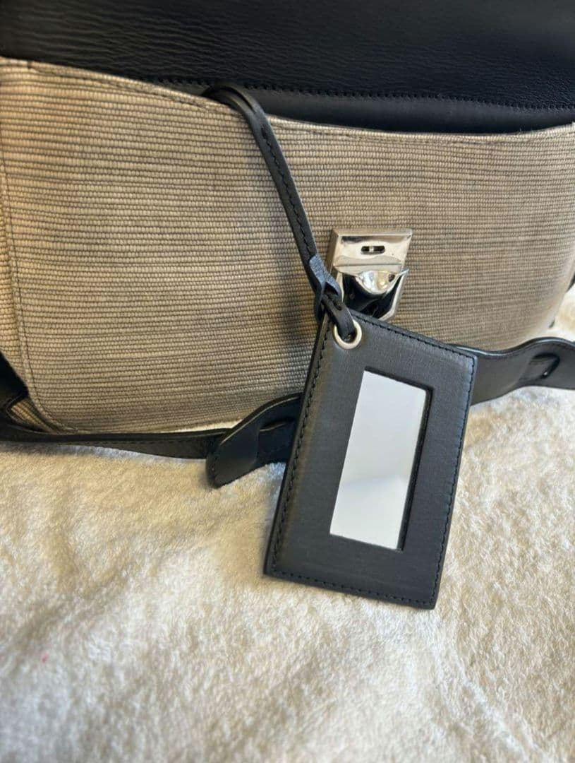 ◆BALENCIAGA◆バレンシアガトートバッグベージュ黒バイカラー