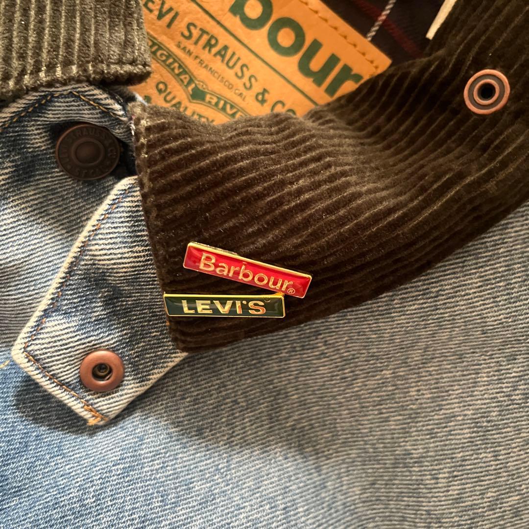 Levi’s × Barbour TYPE II DENIM JACKET XS