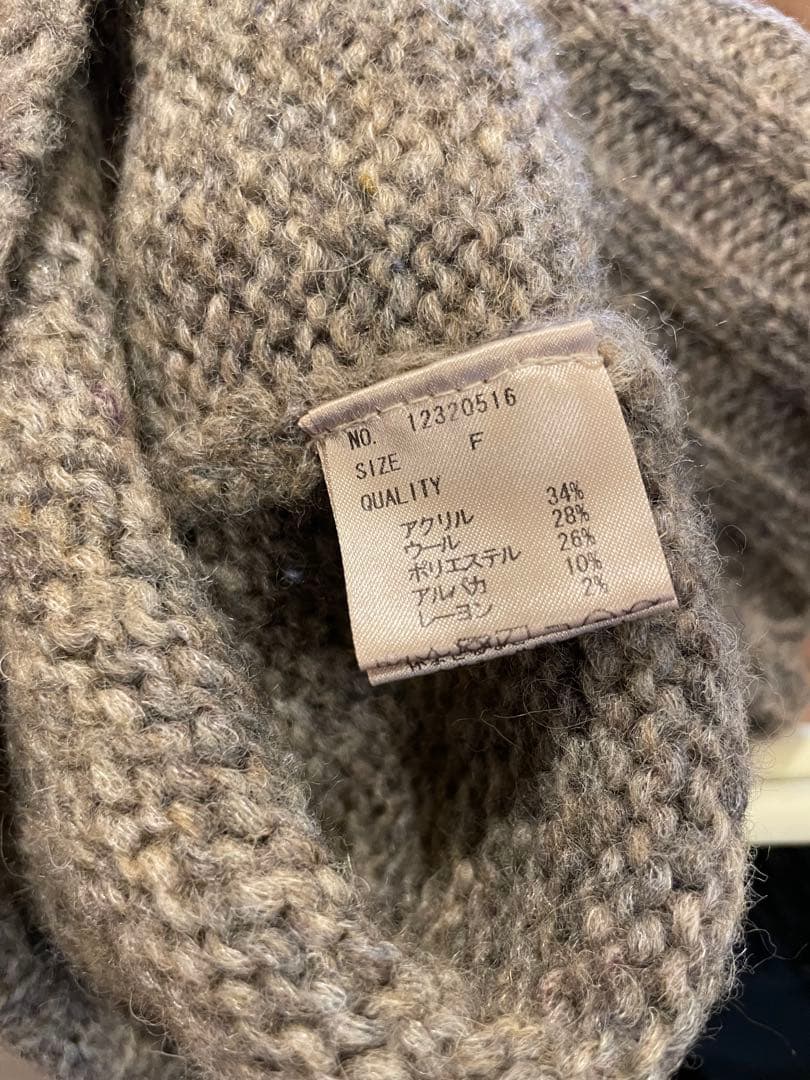 トップス todayful Mottle Yarn Knit Vest