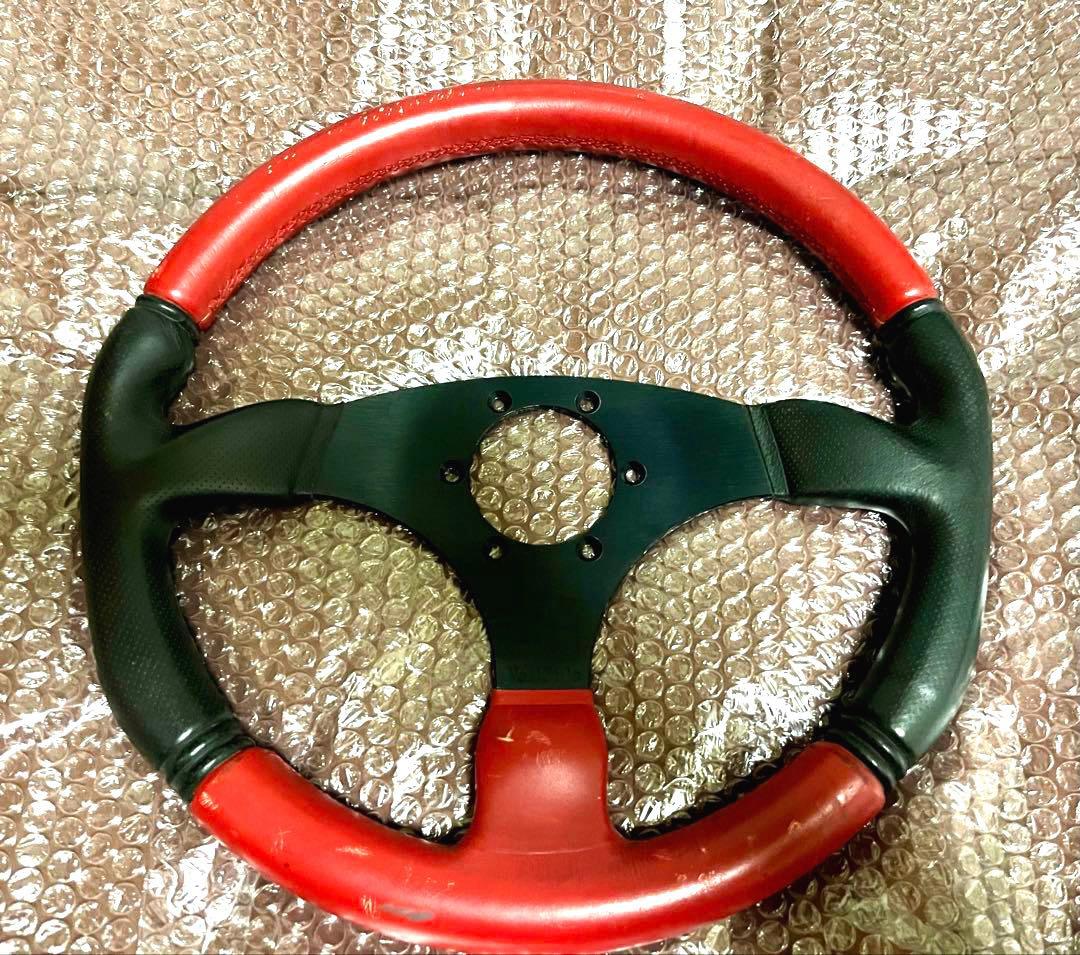 VeilSide ステアリング　当時物　赤　ヴェルサイド　ナルディ　レア