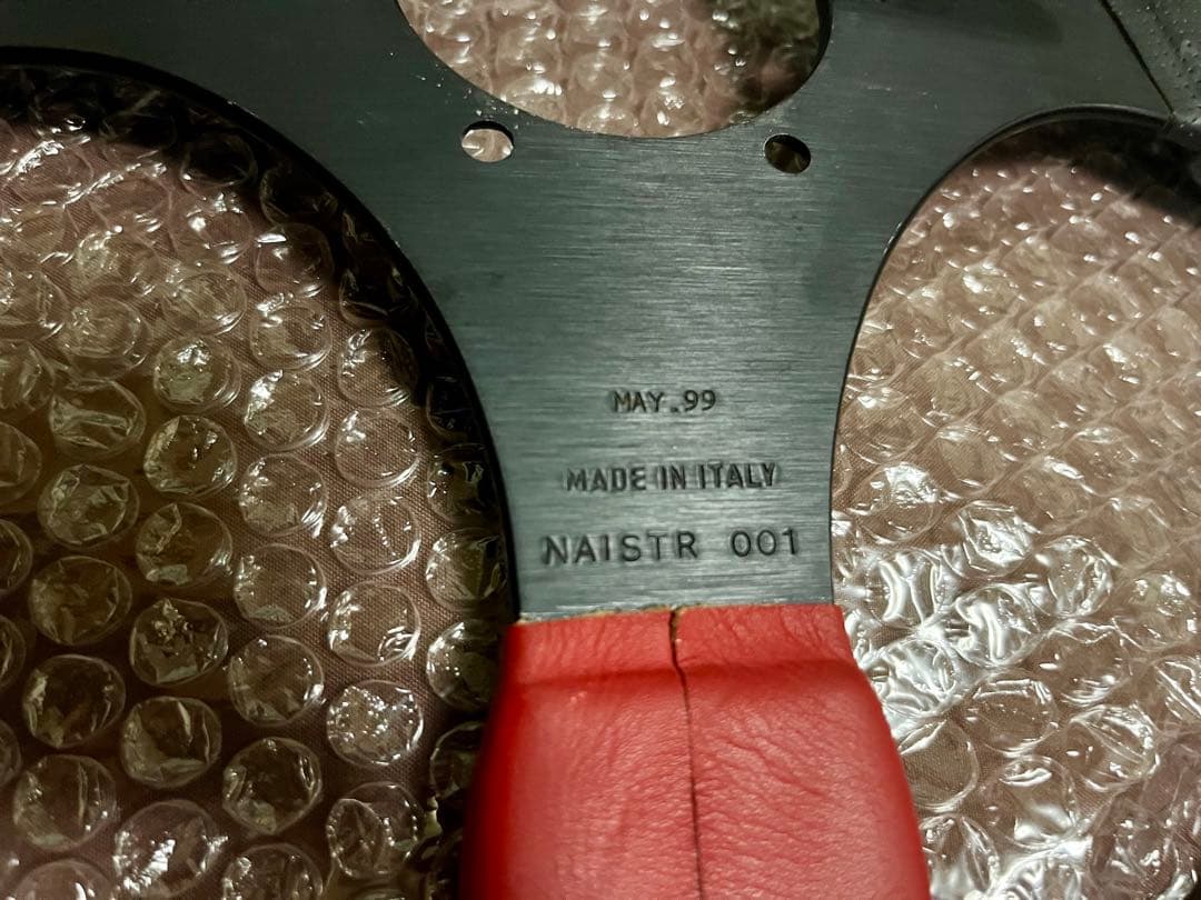 VeilSide ステアリング　当時物　赤　ヴェルサイド　ナルディ　レア