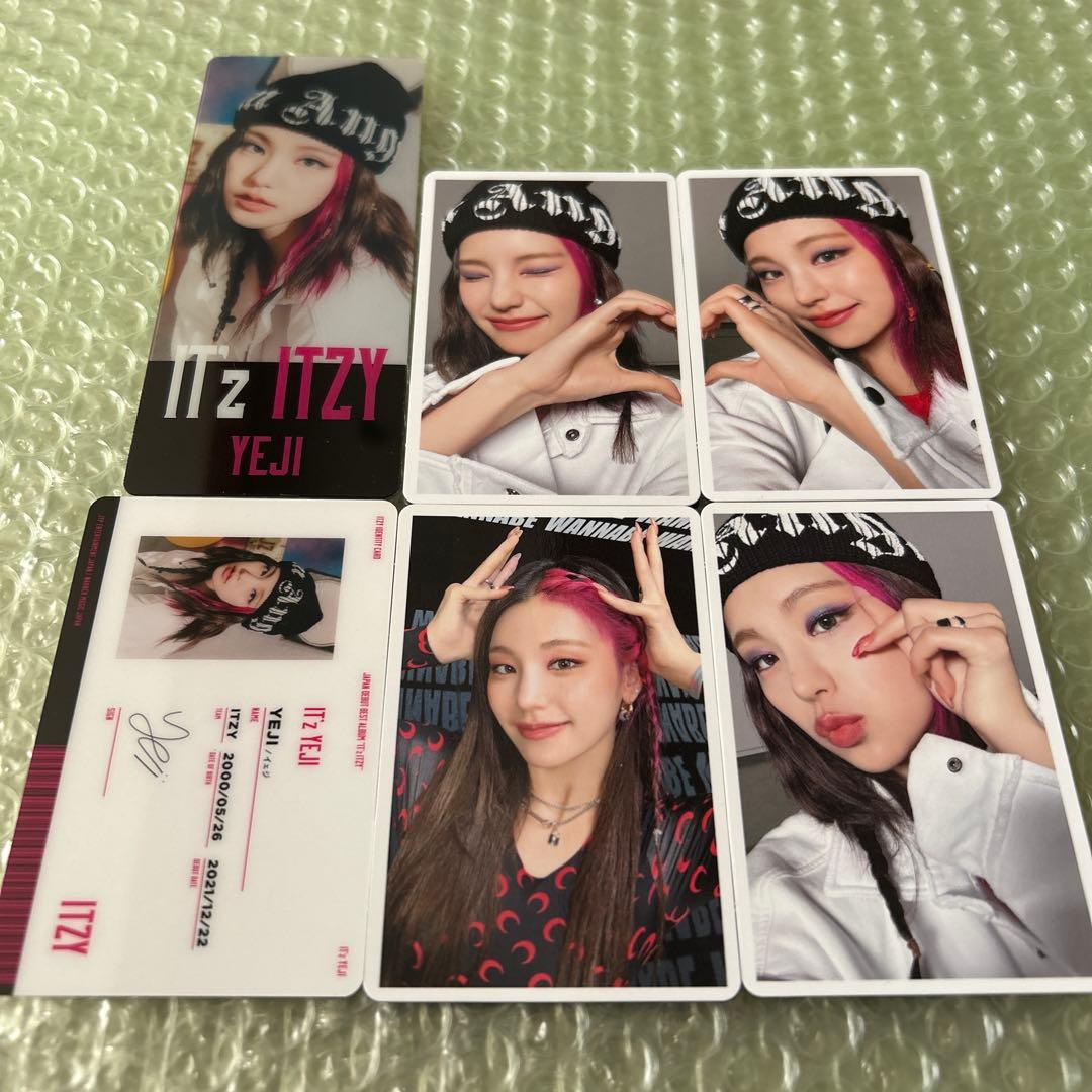 ITZY イェジ トレカ IDカード セット IT’zITZY コンプ