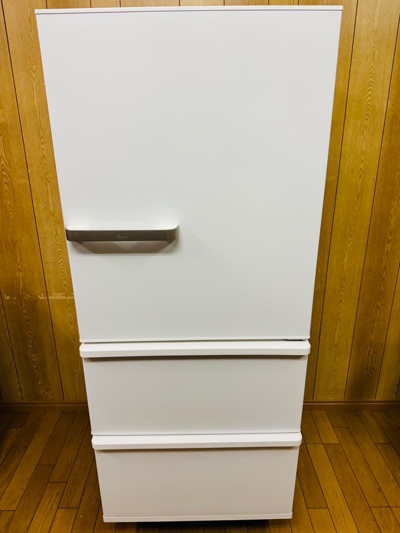 2021年製 AQUA　冷凍冷蔵庫 272L AQR-27K(W) 右開き