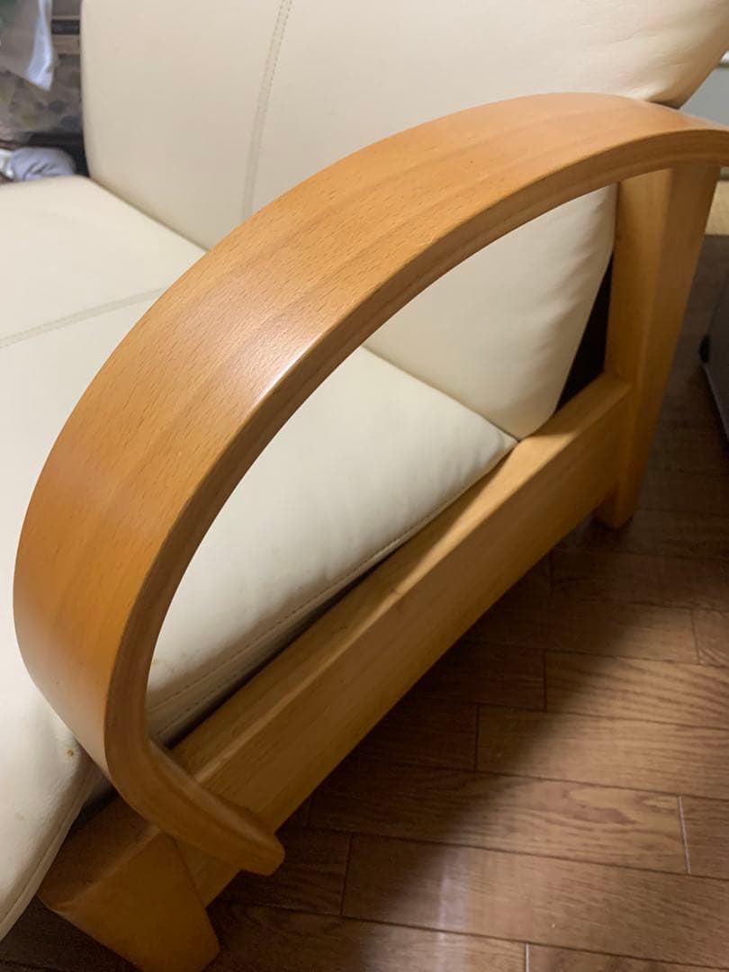 美品 マルニ木工　MARUNI リクライニングチェア　シングルソファ　ラウンジ2