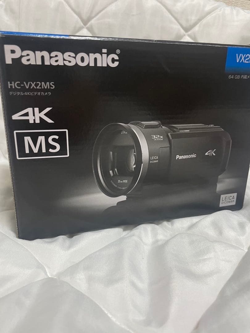 パナソニック4K ビデオカメラ　新品未使用