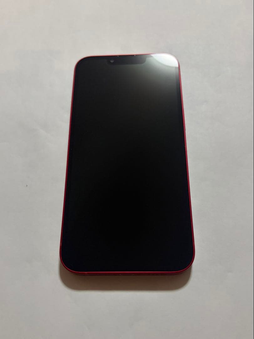 Apple iPhone 13 RED 赤 本体 128GB 84%