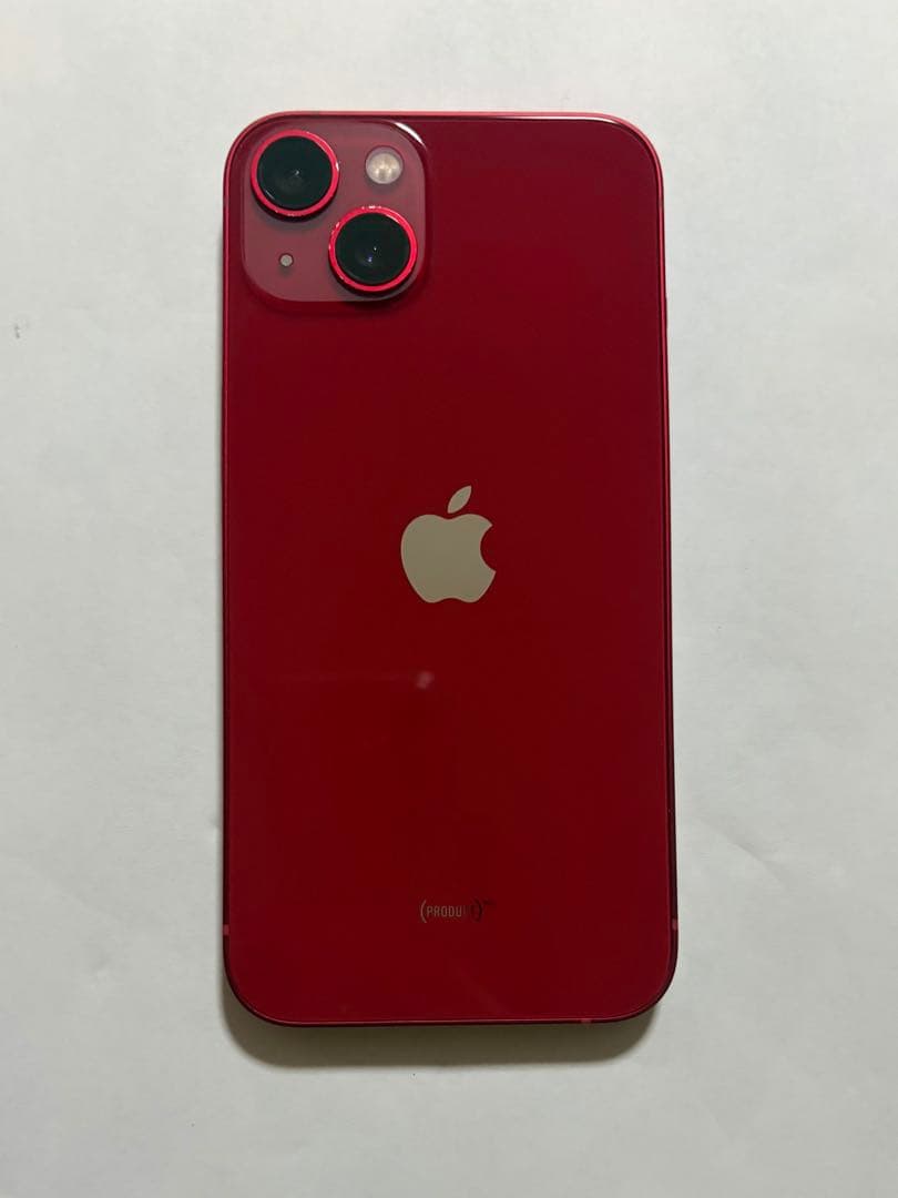 Apple iPhone 13 RED 赤 本体 128GB 84%