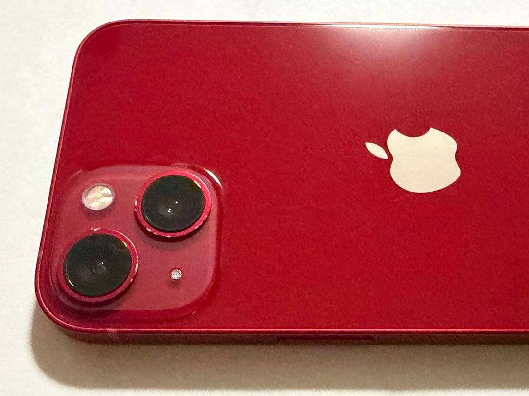 Apple iPhone 13 RED 赤 本体 128GB 84%