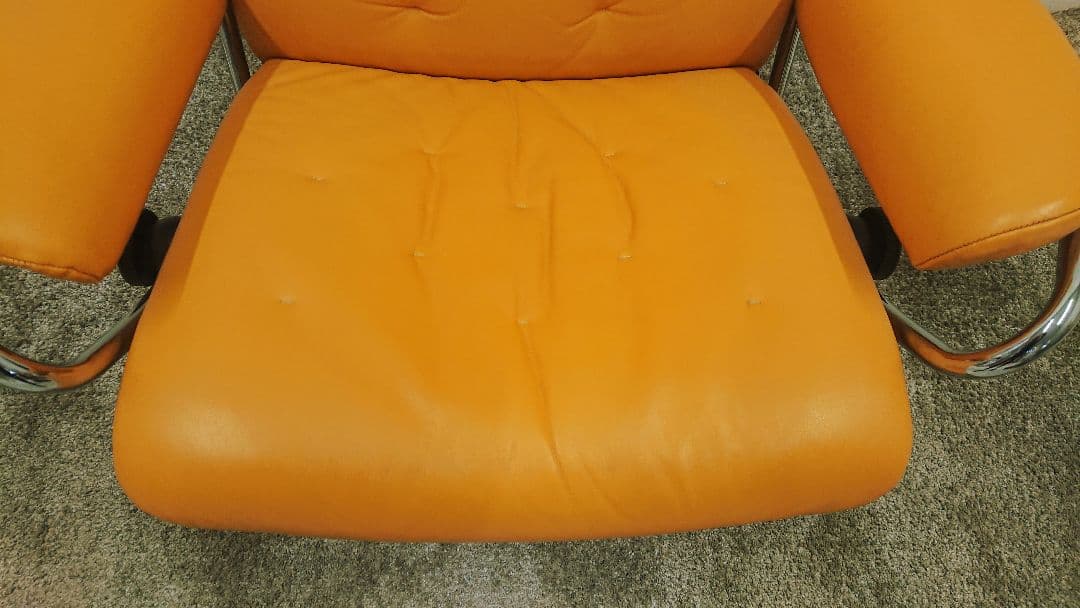 EKONES エコーネス ストレスチェア Metro メトロ 回転 本革 ソファ