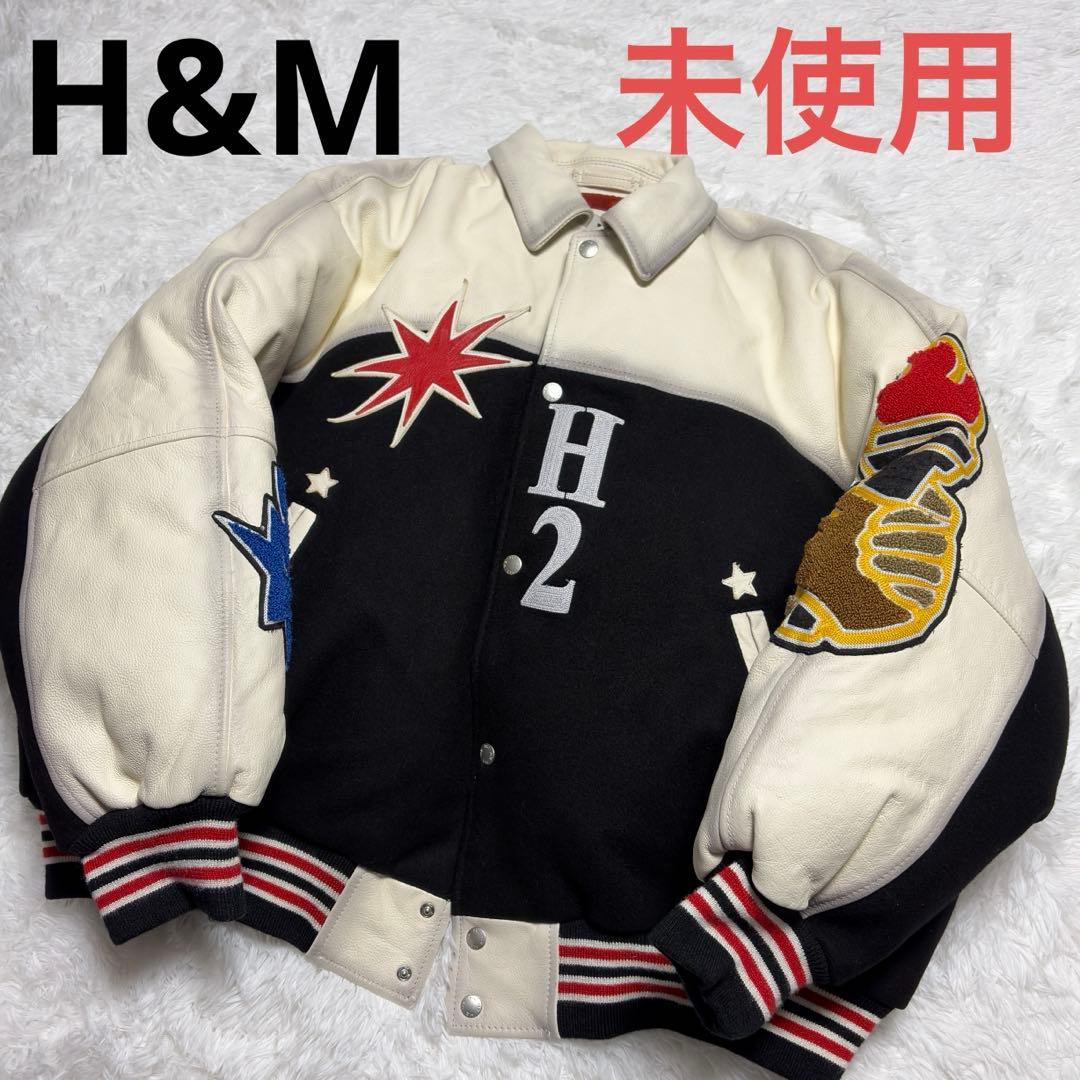 ［未使用］ H2 Heron Prestonコラボ レザースタジャン L