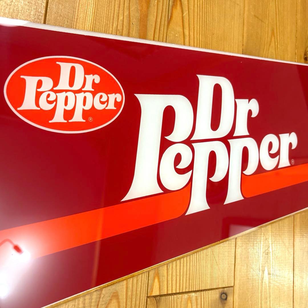 1980年代　ドクターペッパー　サイン　看板　ガレージ　旧ロゴ　ディスプレイ