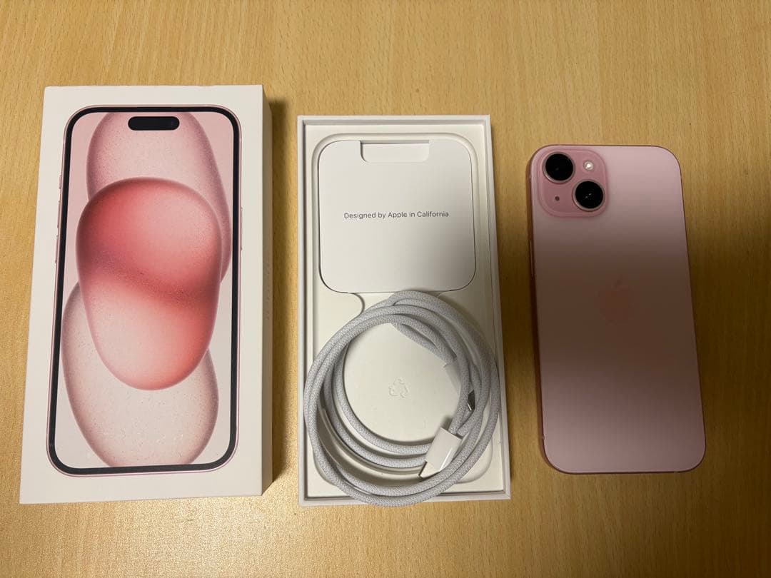 【限定値下げ】iPhone 15 本体　ピンク　128GB