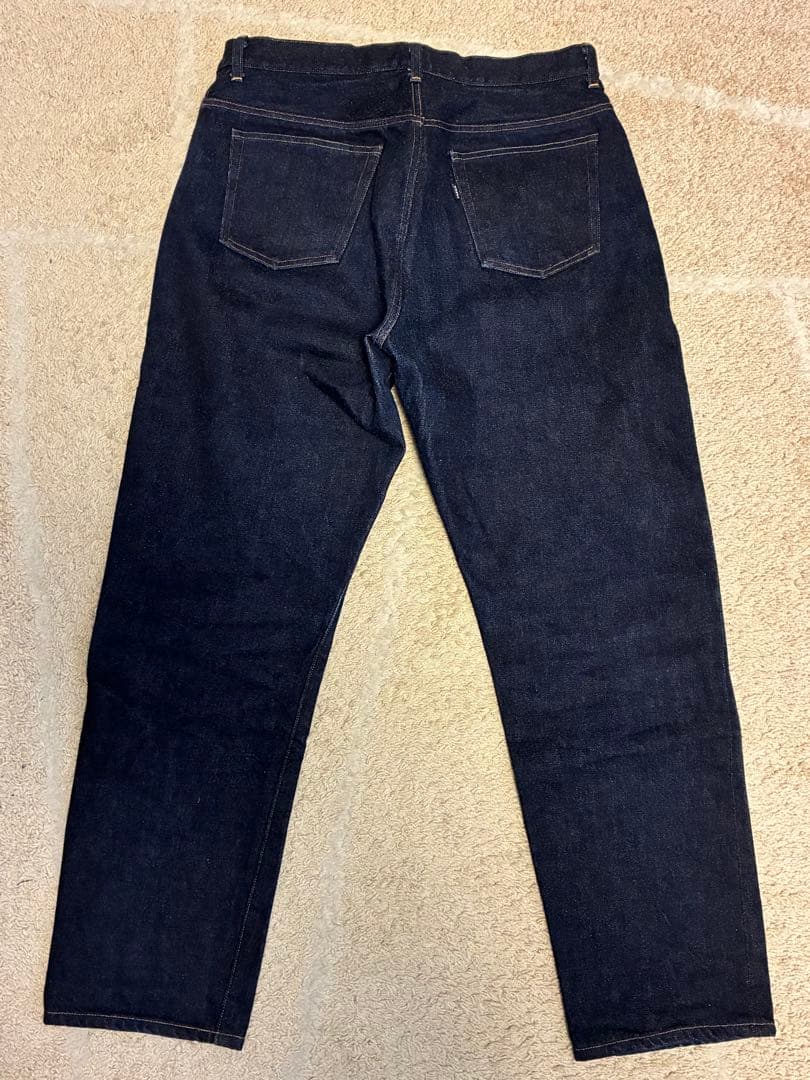 【美品】YAECA ワイドテーパードデニム 10-14W