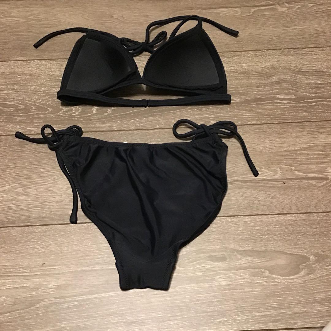 Hysterics 刺繍入りブラックビキニ