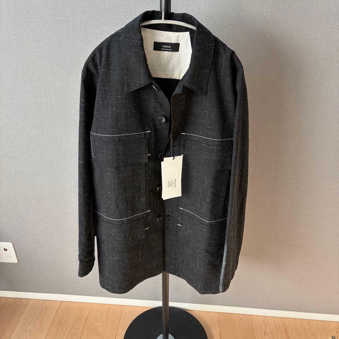 ensou. Safari Coverall Black エンソウ カバーオール