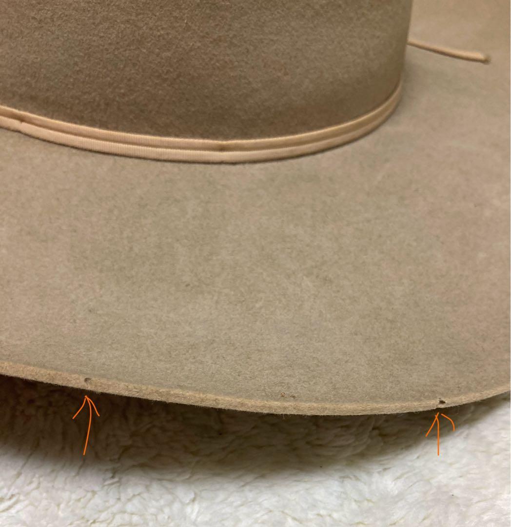 RESISTOL Western HAT ビンテージ ウェスタン ハット ピン付