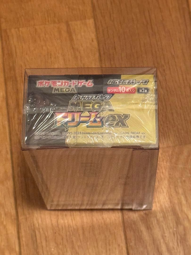 シュリンク付　ポケモンカード MEGAドリームex 1BOX　新品・未開封