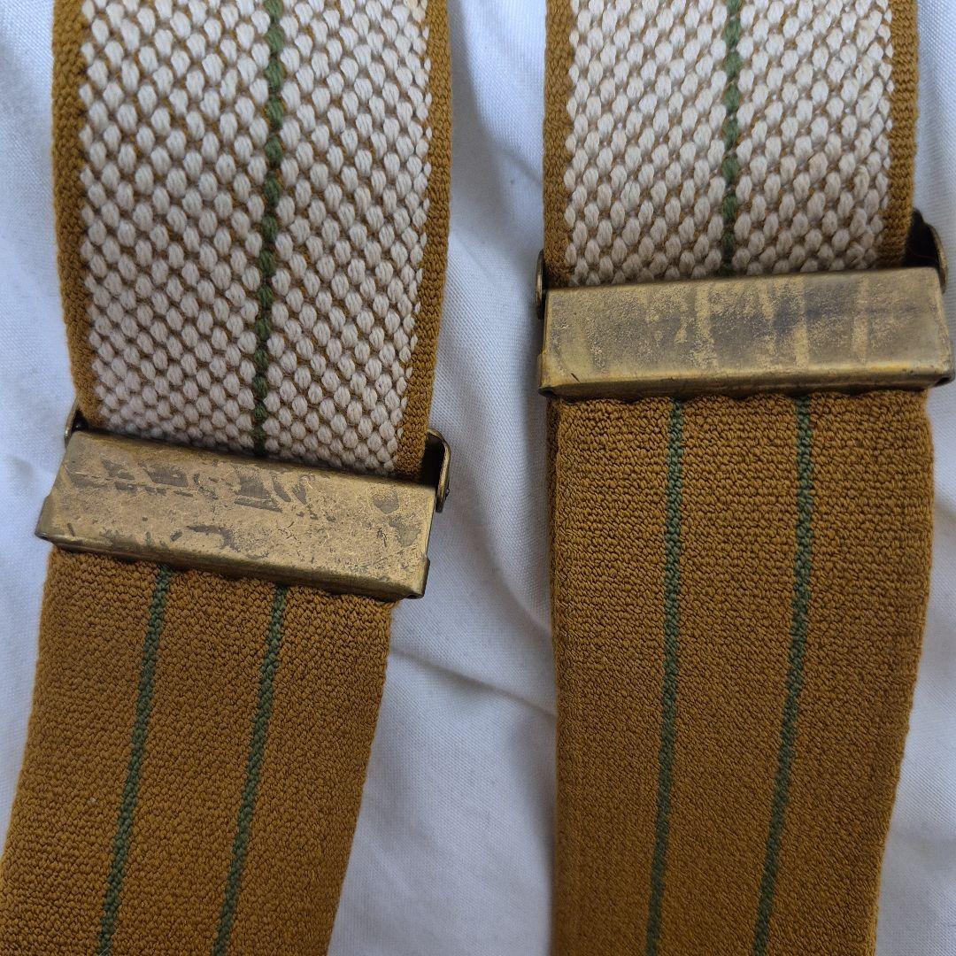 l*A様 フリーホイーラーズ サスペンダー MASTARD BROWN