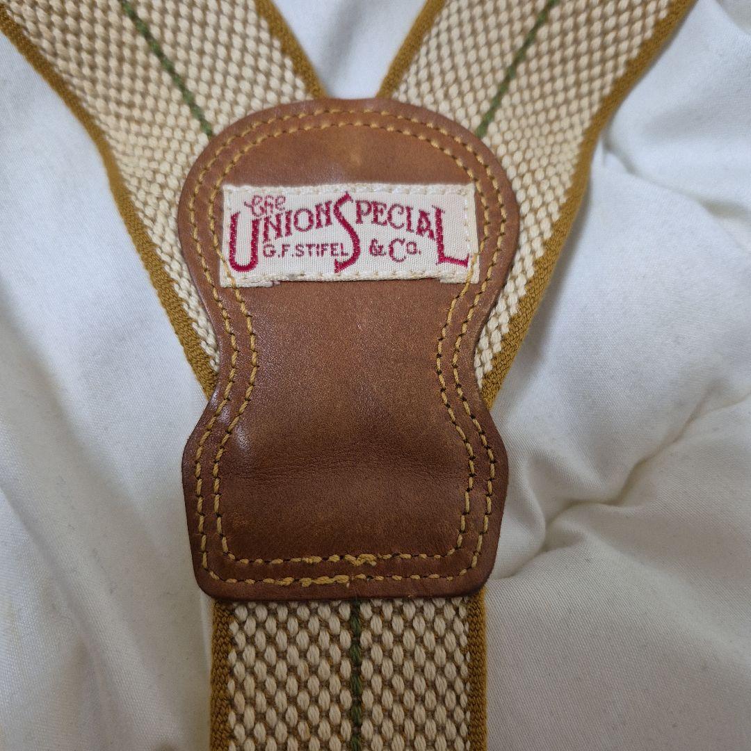 l*A様 フリーホイーラーズ サスペンダー MASTARD BROWN