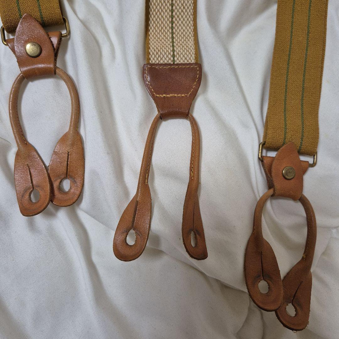 l*A様 フリーホイーラーズ サスペンダー MASTARD BROWN