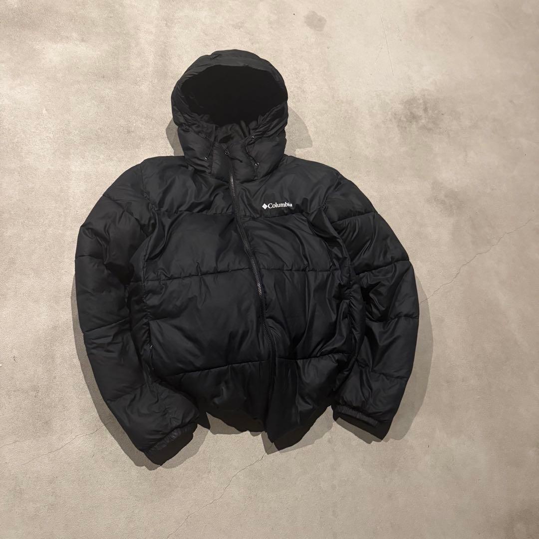 【大人気❗️】極暖！columbia 　ダウン　ブラック XL