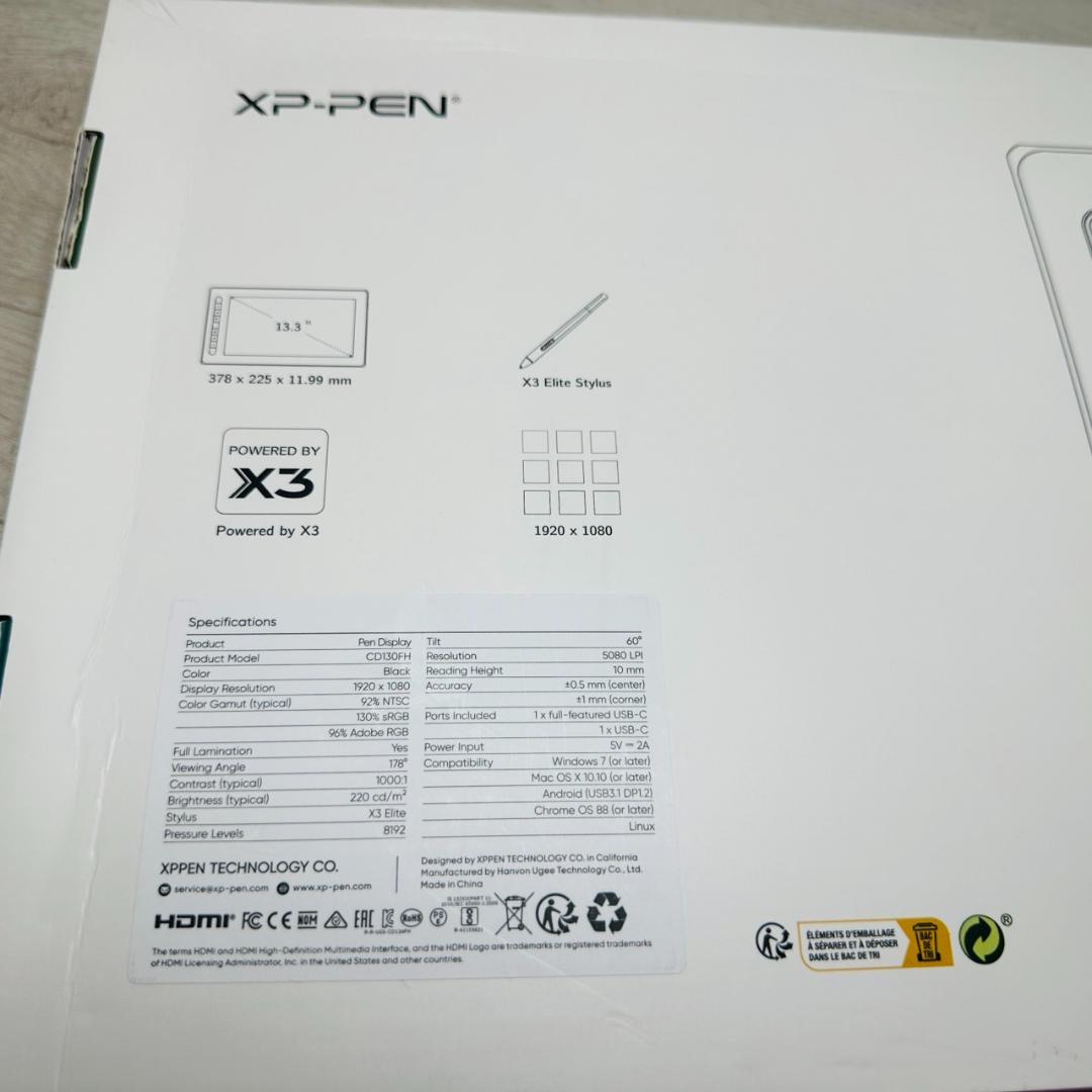 美品 XP-PEN Artist 13 Pen Display 2nd Gen