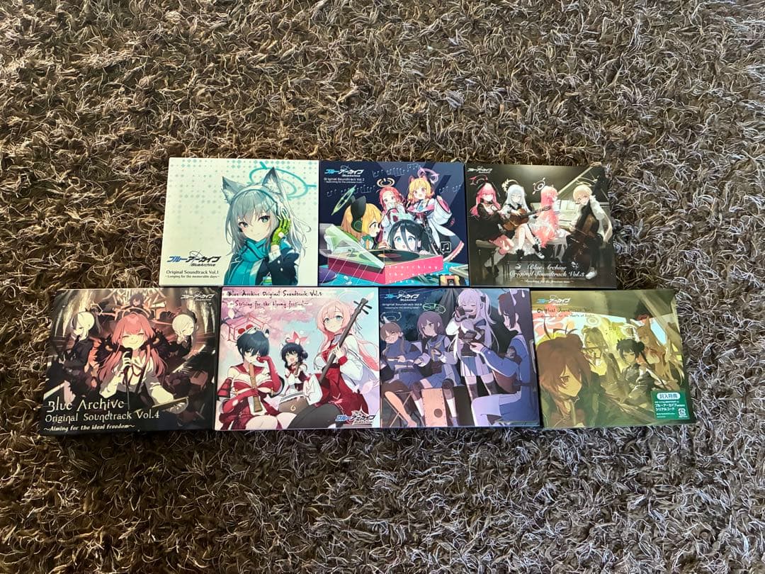 ブルーアーカイブ　サウンドトラックvol.1~7セット