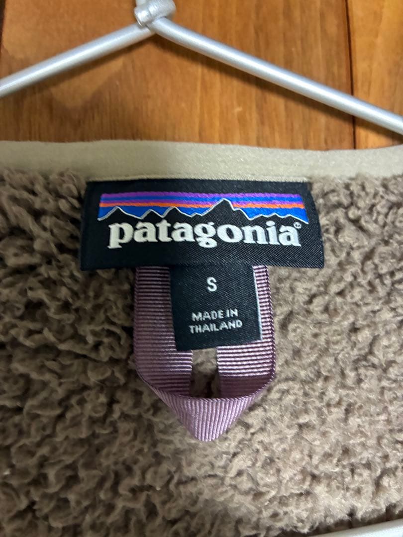 patagonia ロスガトス　フリースベスト S ブラウン