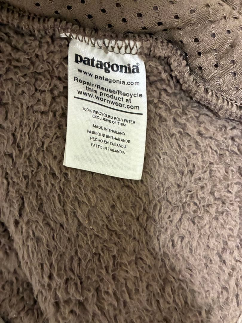 patagonia ロスガトス　フリースベスト S ブラウン