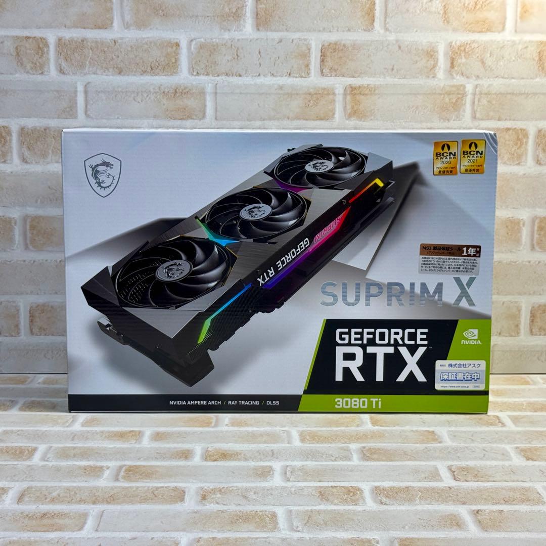 【完動品】MSI RTX 3080 Ti SUPRIM X 12G