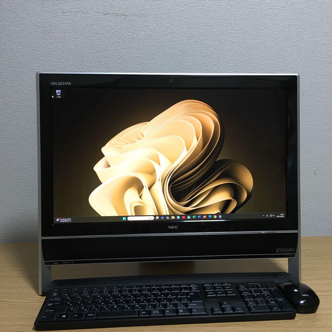 NEC 一体型 デスクトップ Win11 新品SSD搭載 地デジオールインワン