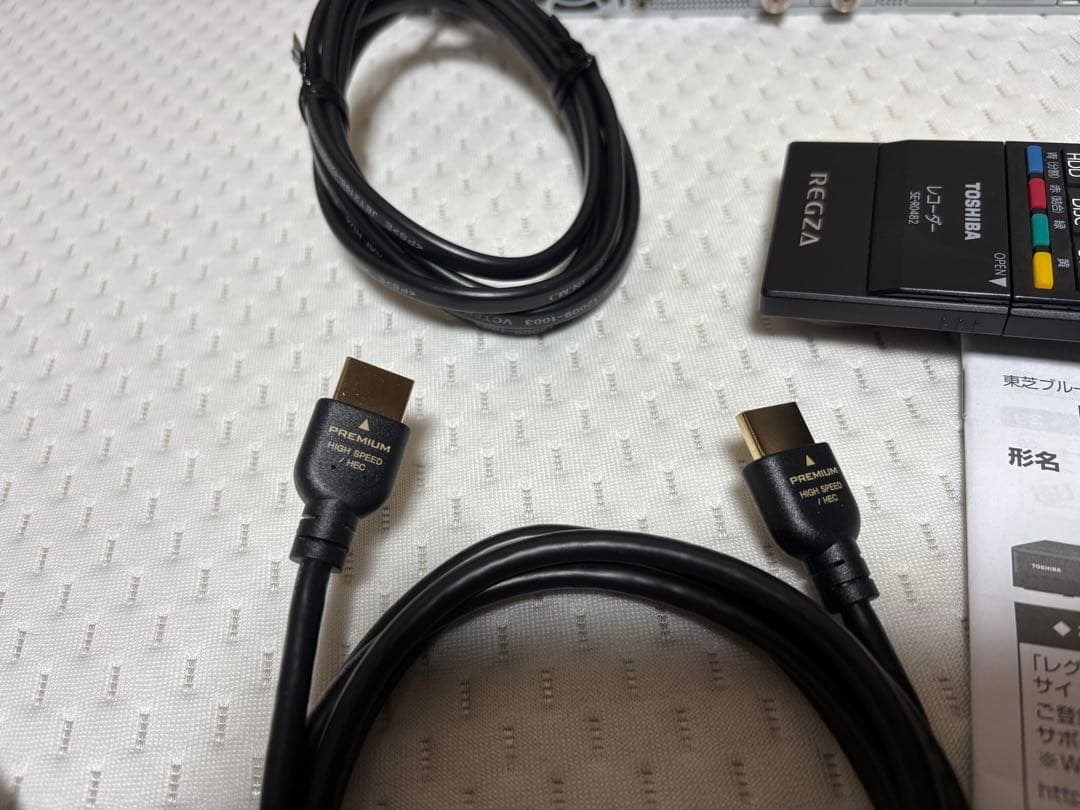 レグザ ブルーレイディスクレコーダー DBR-W1010 2023年製 美品