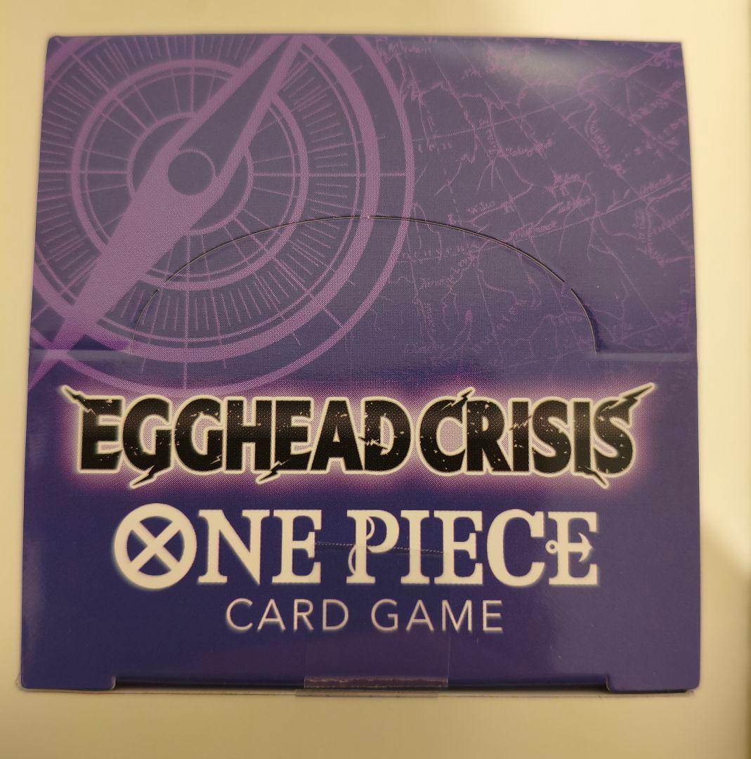 エッグヘッドクライシス　ワンピースカード　1BOXテープカット　パックのみ