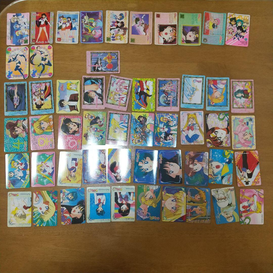 セーラームーン カード　セット 100枚以上　キラカード含む　90年代　当時物