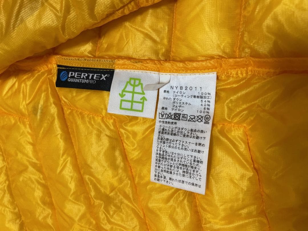 ノースフェイス サンダーフーディ S メンズ NY82011 未使用に近い