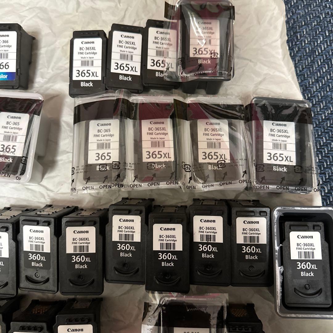 【使用済み】Canon 純正インクカートリッジ 使用済み73個セット