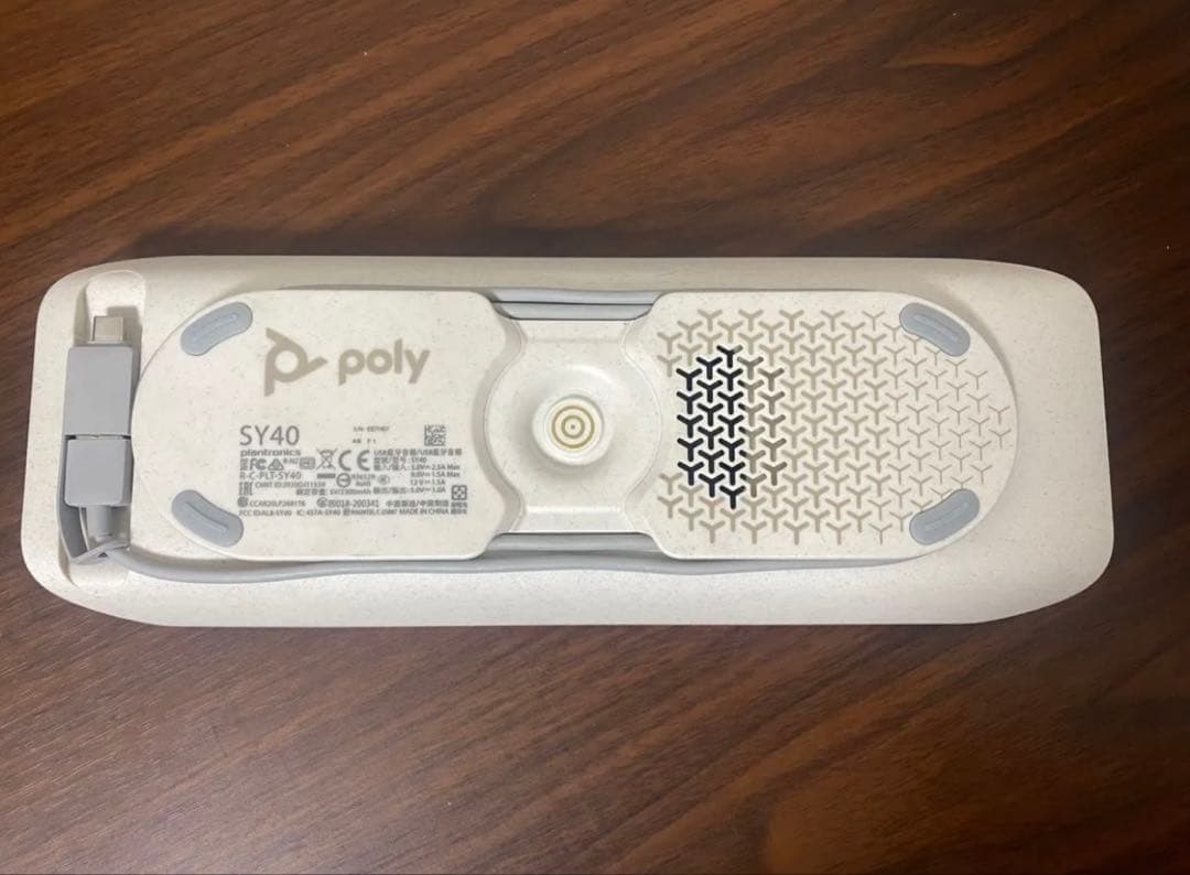 poly sync 40 SY40 スピーカーフォン ワイヤレススピーカー